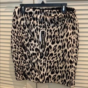 Athena Marie animal print skirt